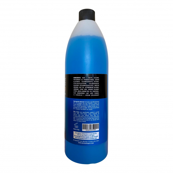 Dermalize Artcare 1 Liter Blue Soap Blaue Seife zur Hautreinigung während des Tätowierens, Made in Italy